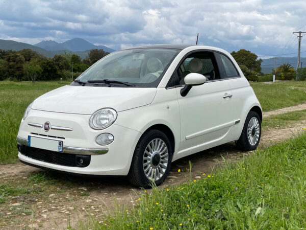Location de Fiat 500 en Corse chez Ghisoloc